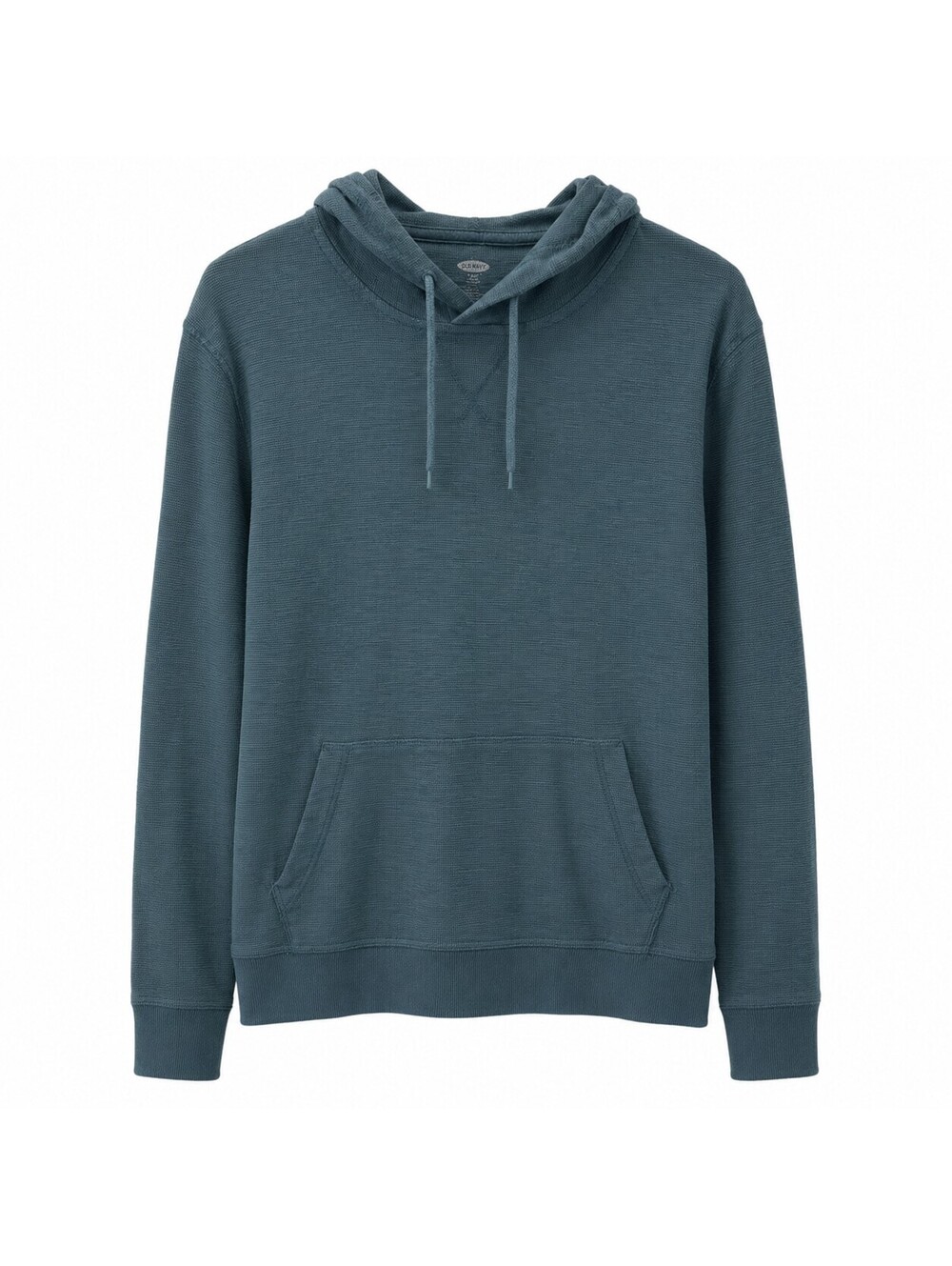 Old Navy Unisex Blue Waffle Knit Pullover Hoodie Size S
